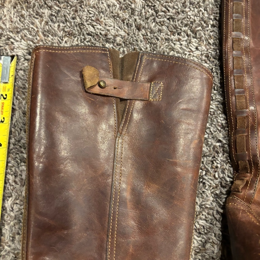 Women’s Timberland Tan Leather Boots - Picture 3 of 8